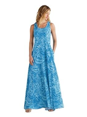 Soft Surroundings | Santiago Maxi Dress 
Beachy, Vacation, Summer, Hawaiian